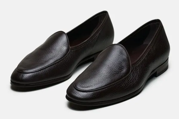 MORJAS Loafers>The Belgian BrownDeerskin