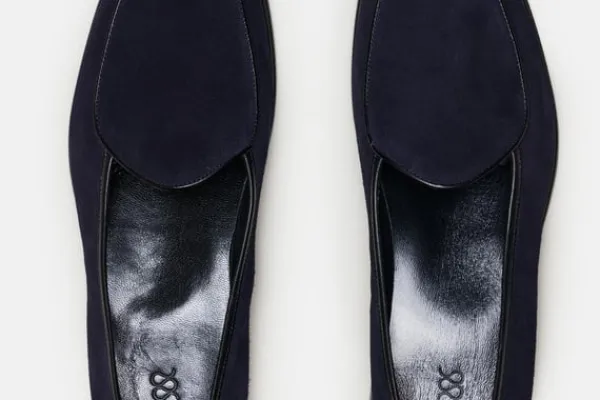 MORJAS Loafers>The Belgian NavySuede