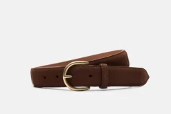 MORJAS Belts>The Belt MediumBrownSuede