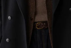 MORJAS Belts>The Belt BrownWideBraided