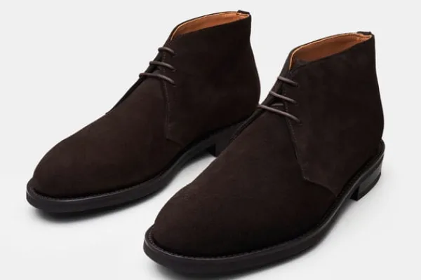 MORJAS Boots>The Chukka Boot BrownSuede