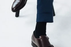 MORJAS Monk Straps>The Double Monkstrap BurgundyCalf