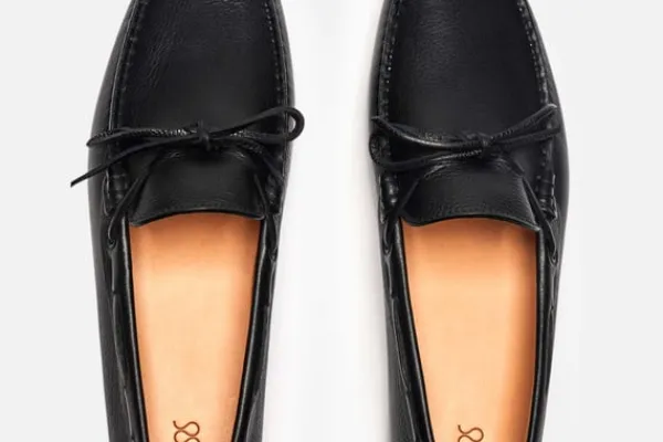 MORJAS Driving Shoes>The Driving Shoe BlackGrain