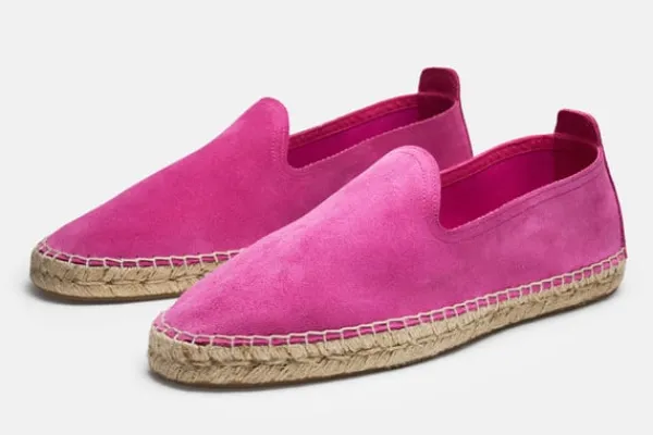 MORJAS Espadrilles>The Espadrille CeriseSuede