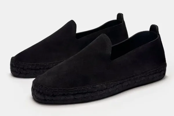 MORJAS Espadrilles>The Espadrille AllBlackSuede