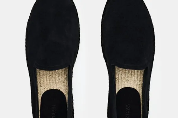 MORJAS Espadrilles>The Espadrille AllBlackSuede