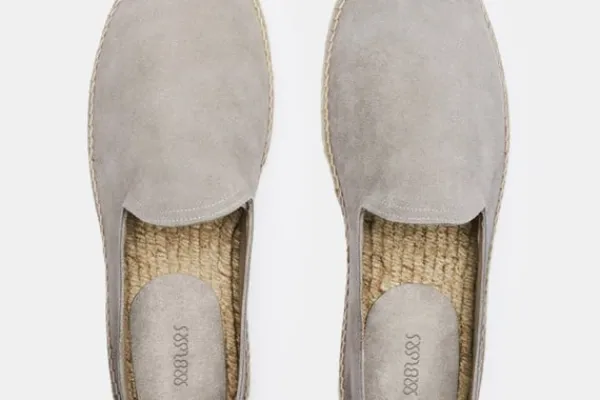 MORJAS Espadrilles>The Espadrille LightGreySuede