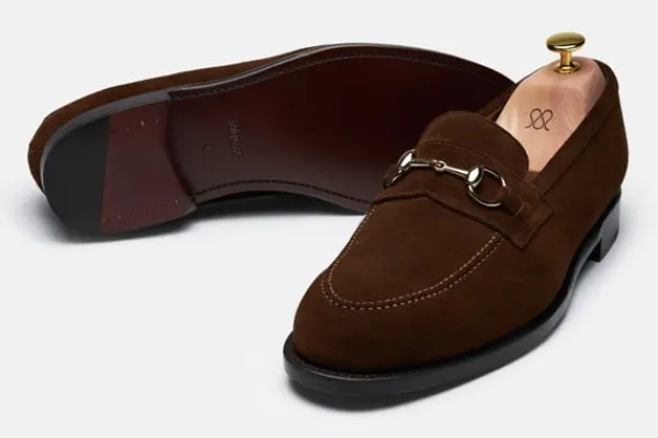 MORJAS Loafers>The Horsebit Loafer MediumBrownSuede