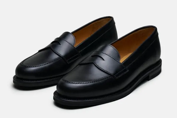MORJAS Loafers>The Ivy Loafer BlackCalf