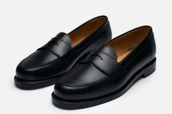 MORJAS Loafers>The Ivy Loafer BlackCalf