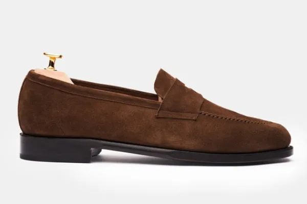 MORJAS Loafers>The Penny Loafer MediumBrownSuede