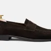 MORJAS Loafers>The Penny Loafer BrownSuede