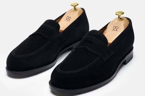 MORJAS Loafers>The Penny Loafer BlackSuede