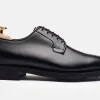MORJAS Derbies>The Plain Toe Blucher BlackCalf