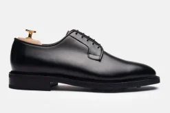 MORJAS Derbies>The Plain Toe Blucher BlackCalf