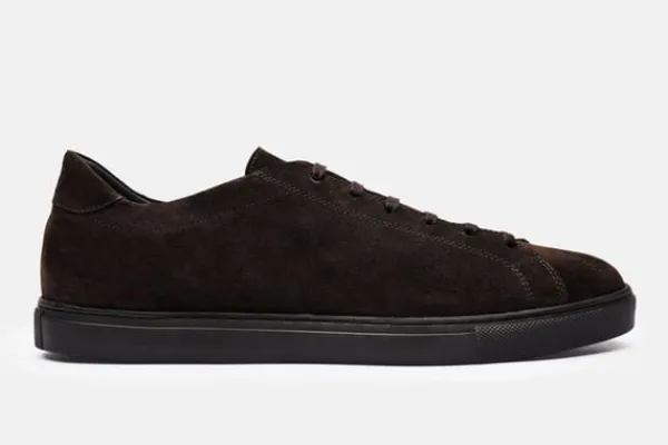 MORJAS Sneakers>The Sneaker 02 AllDarkBrownSuede