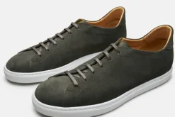 MORJAS Sneakers>The Sneaker 02 GreenSuede