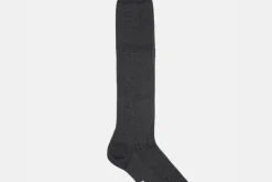 MORJAS Socks>The Sock MidGreyRibbed