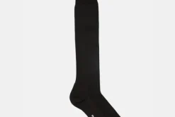 MORJAS Socks>The Sock BrownRibbed