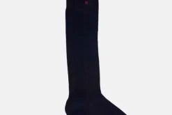 MORJAS Socks>The Sock NavyRibbed