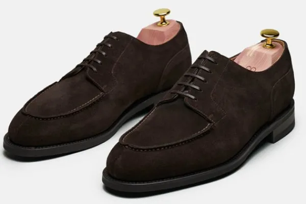 MORJAS Derbies>The Split Toe Derby BrownSuede
