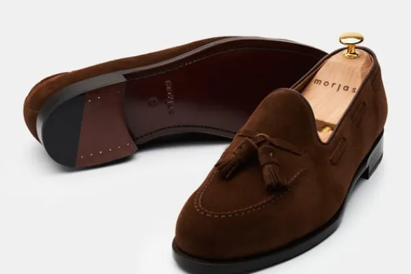MORJAS Loafers>The Tassel Loafer MediumBrownSuede