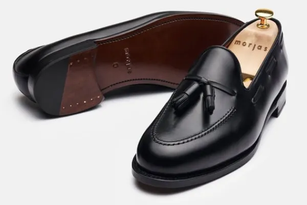 MORJAS Loafers>The Tassel Loafer BlackCalf